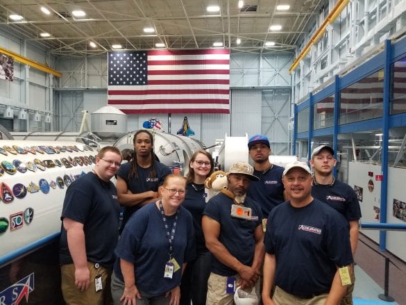 ALL crew at NASA 2